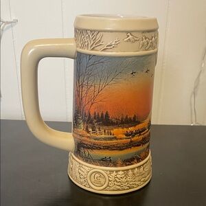 Miller Lite Ceramic Nature Scene Coffee Mug